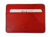Leather Card Holder - Leather cardholder - Leather Card Case - Leather Card Pouch - Card Sleeve - Oxhide 4181 Red