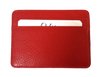 Leather Card Holder - Leather cardholder - Leather Card Case - Leather Card Pouch - Card Sleeve - Oxhide 4181 Red