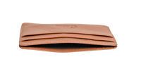 Leather Card Holder - Leather cardholder - Leather Card Case - Leather Card Pouch - Card Sleeve - Oxhide 4181 Tan