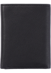Trifold Wallet Men - Genuine Leather Wallet - Black Wallet - Compact Wallet - 4199 Oxhide