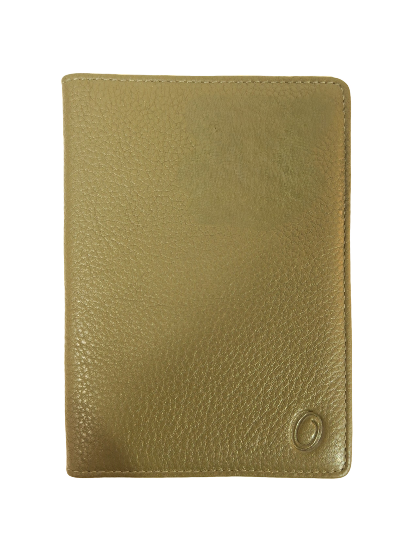Passport Wallet Leather - Leather Passport Holder - Passport Cover Leather- Oxhide 4297 GREEN
