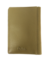 Passport Wallet Leather - Leather Passport Holder - Passport Cover Leather- Oxhide 4297 GREEN