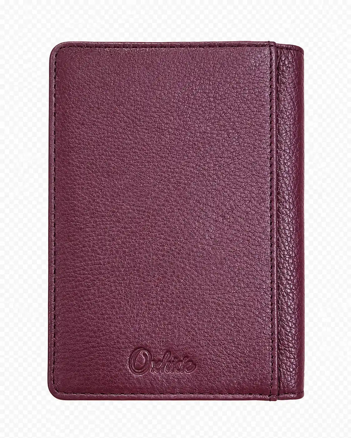 Maroon leather passport wallet 4297 – Oxhide