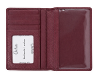 Passport Wallet Leather - Leather Passport Holder - Passport Cover Leather- Oxhide 4297 Rose