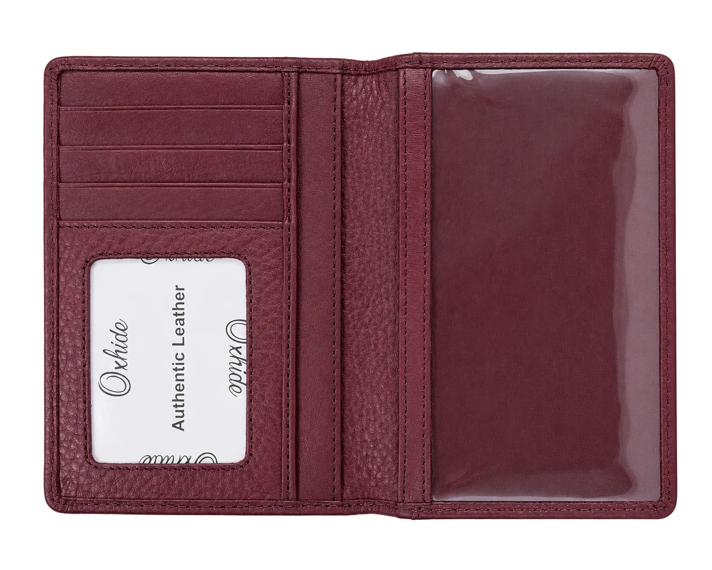 Passport Wallet Leather - Leather Passport Holder - Passport Cover Leather- Oxhide 4297 Rose