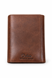 Passport Wallet Leather - Leather Passport Holder - Passport Cover Leather- Oxhide 4297 BROWN