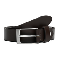 Casual Leather Belt Men - plus Size Full Grain Leather Belt - Leather Belt Men For Jean - Brown Leather Belt - BLC22 Oxhide Brown