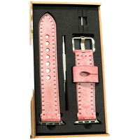 Leather Apple watch strap Pink 38,40,41/42,44,45 mm - OXHIDE