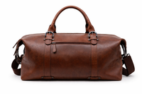 Leather Duffle Bag -Weekend Bag Men -Duffle Bag Gym -Vintage Leather Travel Bag -Flight cabin Bag -VIN LL12