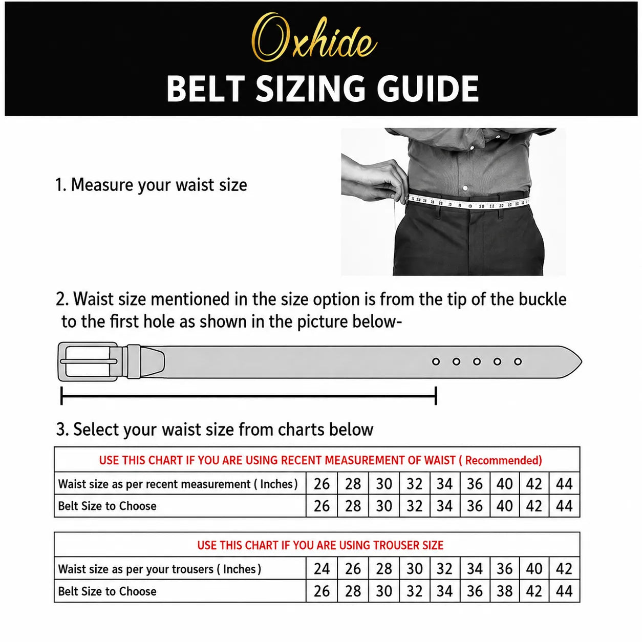 Mens Automatic Leather Belt - Full Grain Leather Ratchet Belt - Men Leather Belt with Auto Lock Buckle - TRACK BELT - Belt without hole -ABB7A