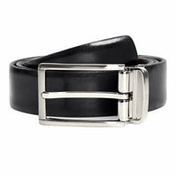 Genuine Leather Belt - Formal Belt Men - Reversible Leather Belt - Black and Brown Leather Belt - Oxhide Fabric R9