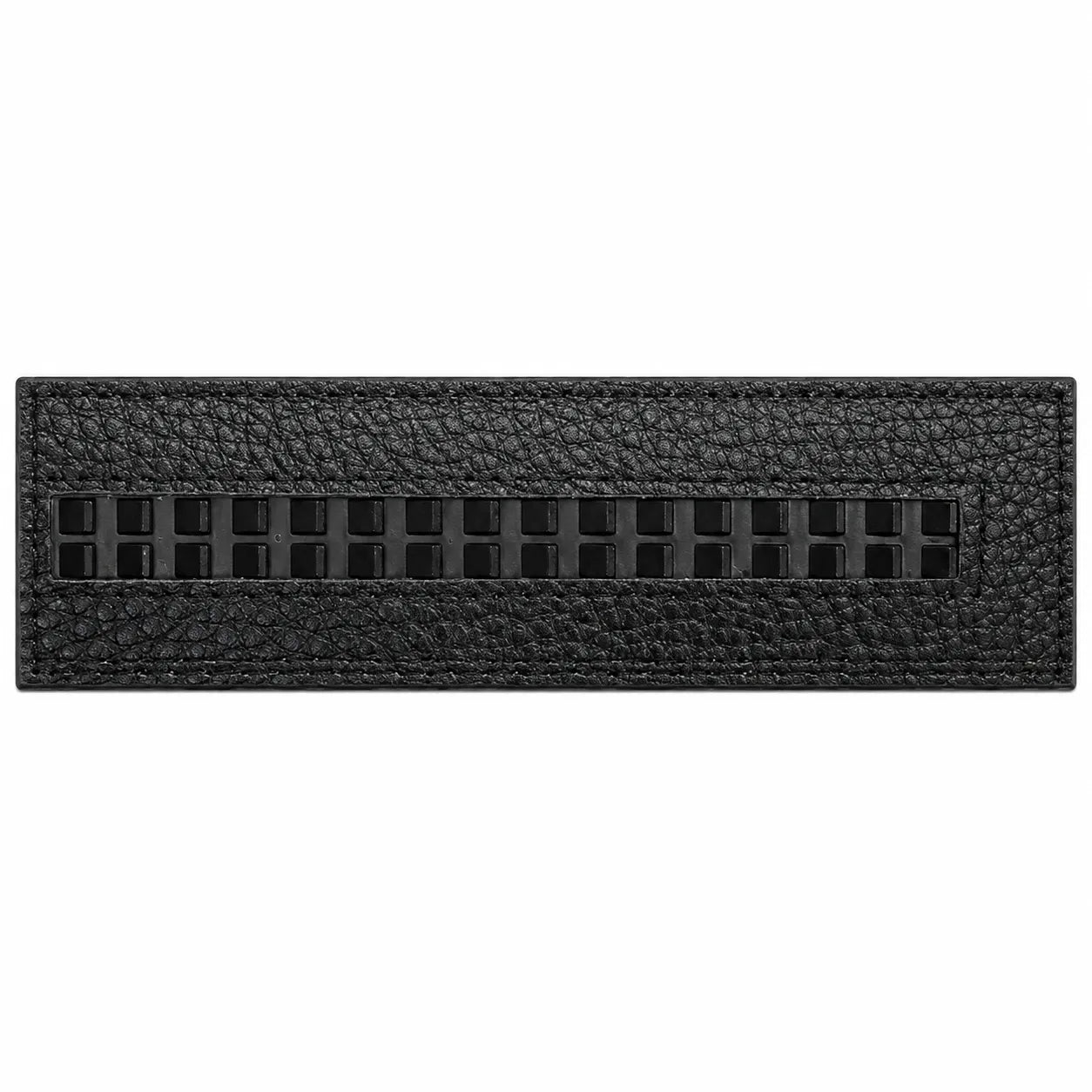 Real Leather Ratchet Belt 30mm or 3 cm- Men Leather Belt with Auto Lock Buckle - TRACK BELT - Auto Lock Black Belt - ABB3I Black