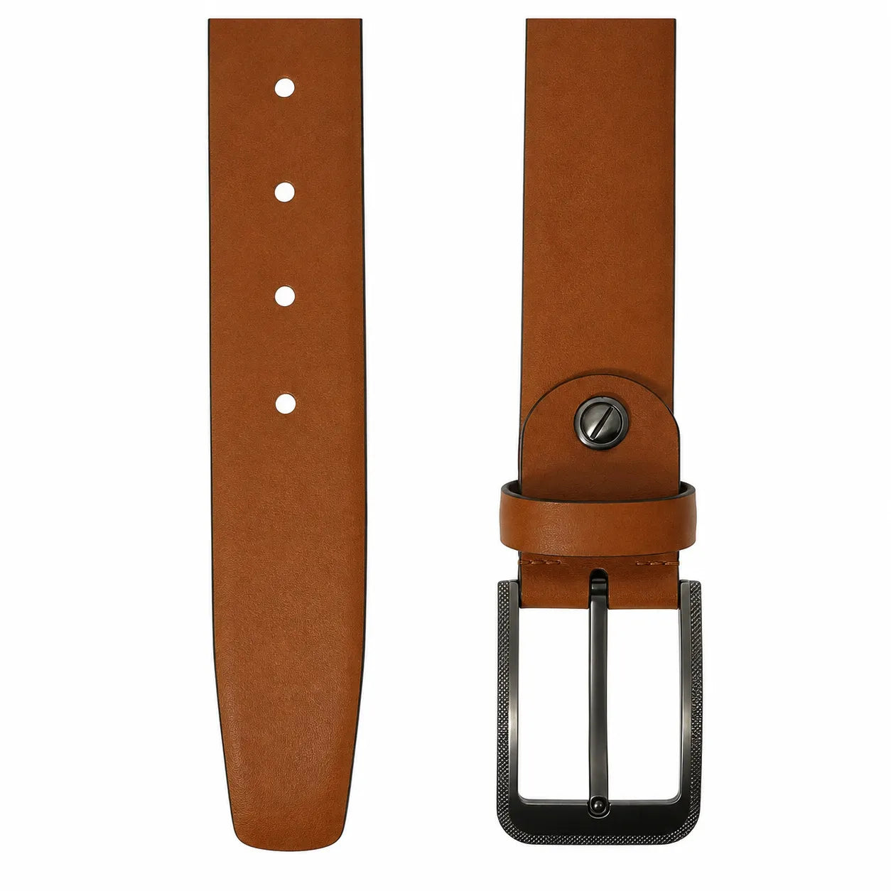Formal Belt Men - Real Leather Tan Belt - Business / Office wear belt -Oxhide S29 ENVI