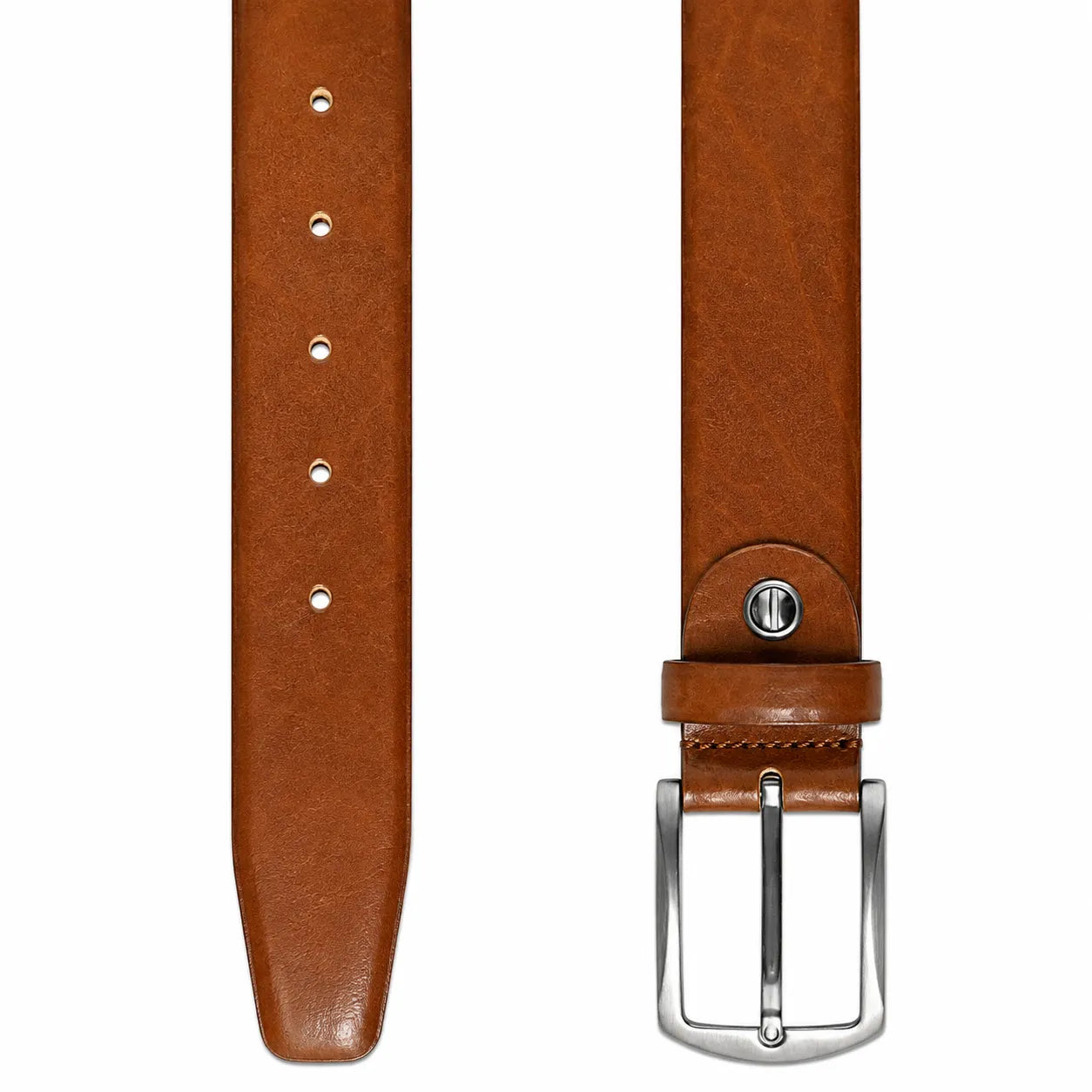 Formal Belt Men - Real Leather Tan Belt - Business / Office wear belt -Oxhide S18 TexasTan