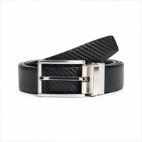 Leather Belt Men - Genuine Leather Belt - Formal Belt Men - Belt for Business Pant for Men - Reversible Leather Belt - Black Leather Belt - Leather Belt - Oxhide R3- Cronous