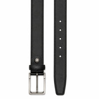 Formal Belt Men - Real Leather Tan Belt - Business / Office wear belt -Oxhide S30 PULL SM BLUE