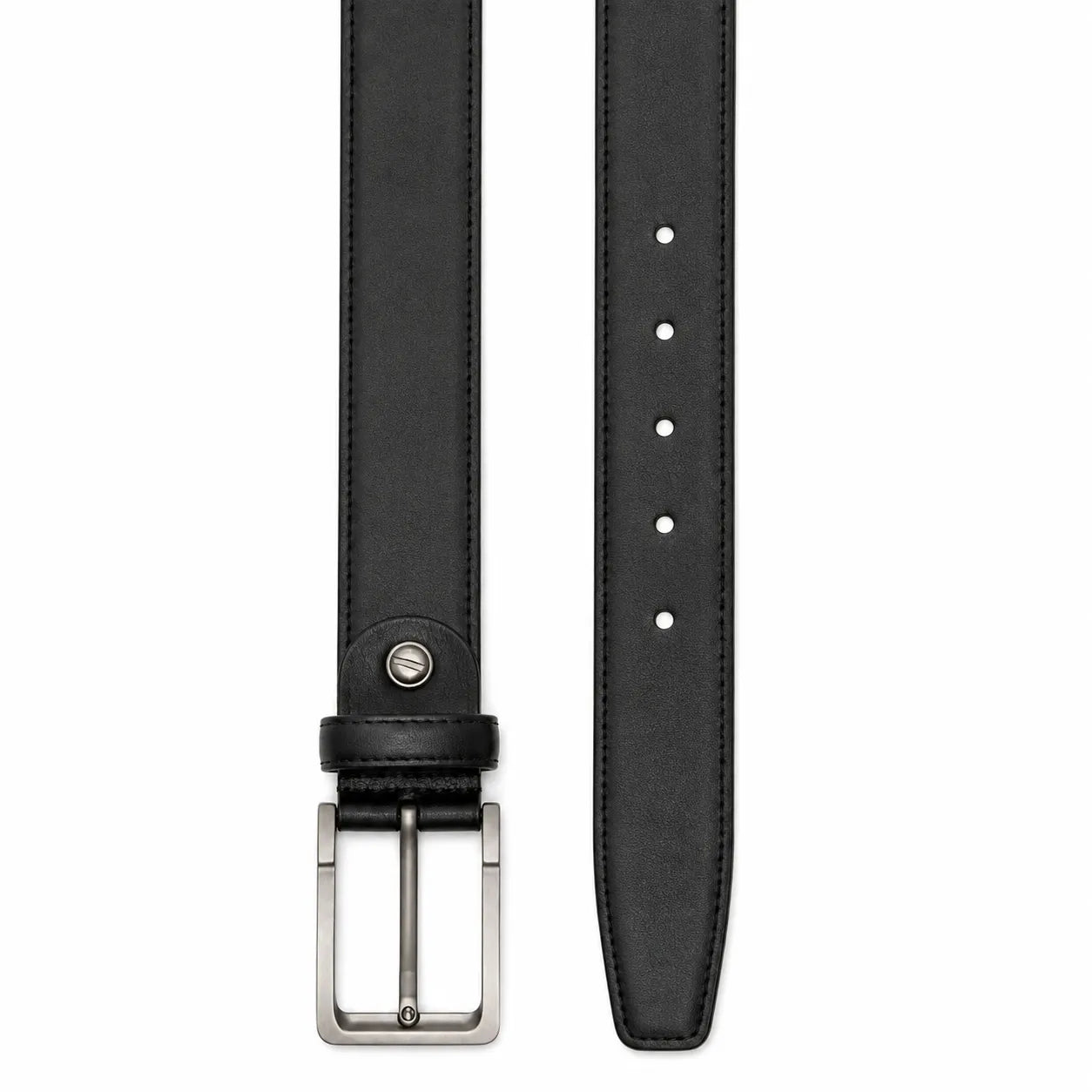 Formal Belt Men - Real Leather Tan Belt - Business / Office wear belt -Oxhide S30 PULL SM BLUE