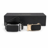 Belt Gift set men - Ratchet belt Gift set - Gift box for Men Oxhide Ratchet belt Gift Box
