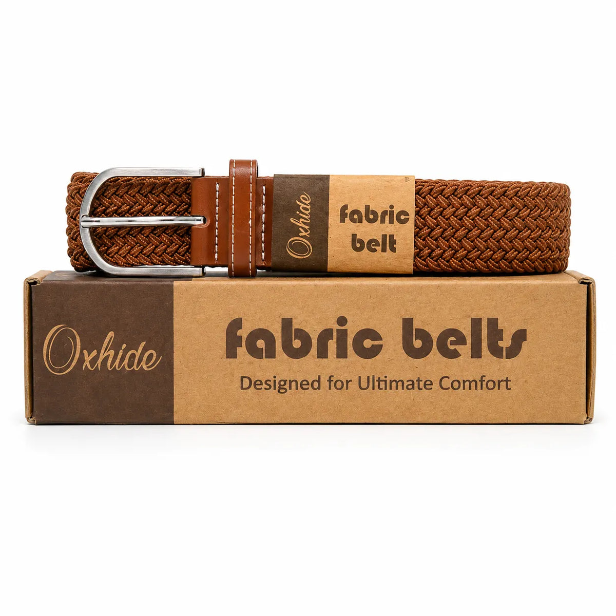 Elastic/Woven Stretchable - Brown - Oxhide BCN