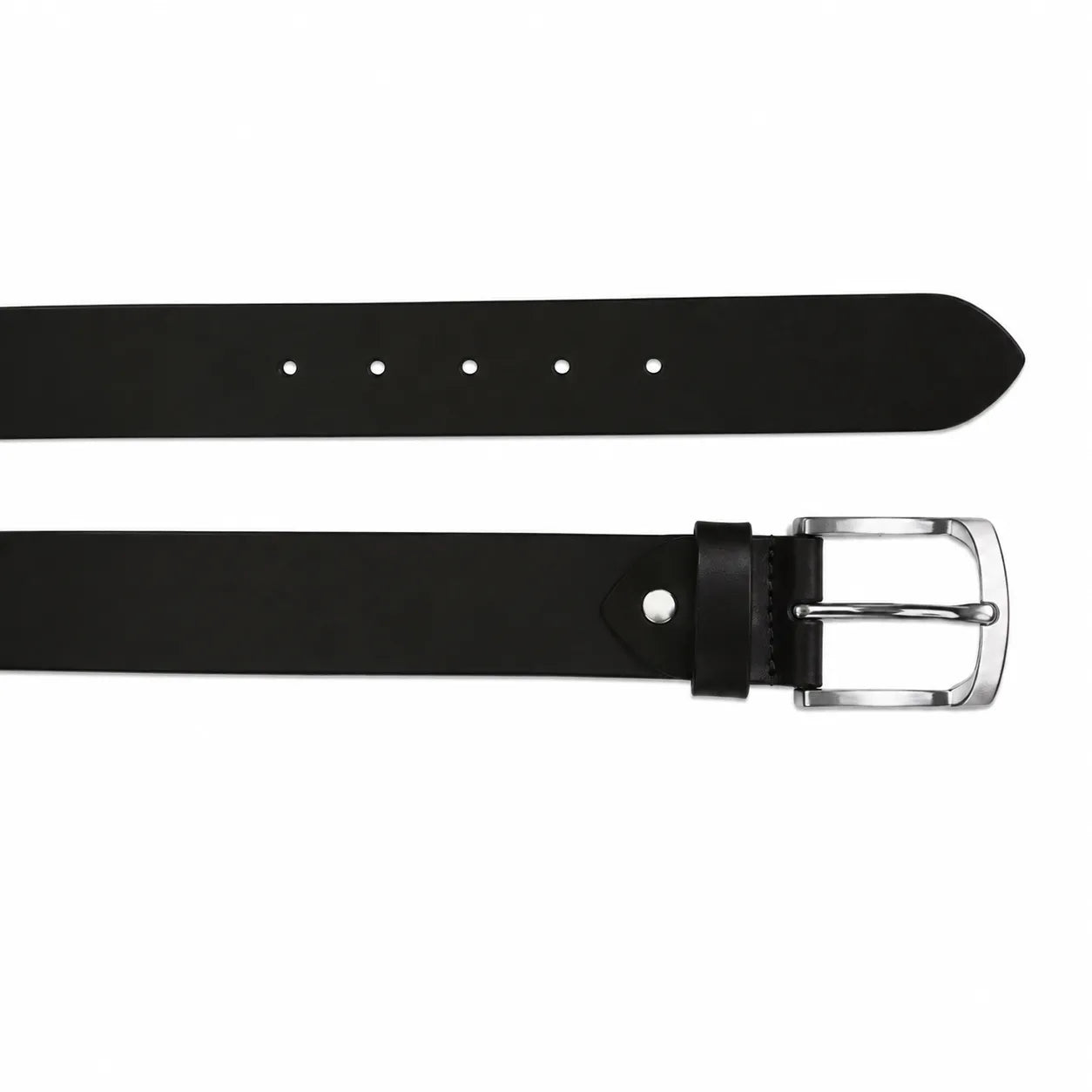 Casual Leather Belt Men - Full Grain Leather Belt - Leather Belt Men For Jean - Brown Leather Belt - Wide Leather Belt 38mm- BLC23 Oxhide Brown