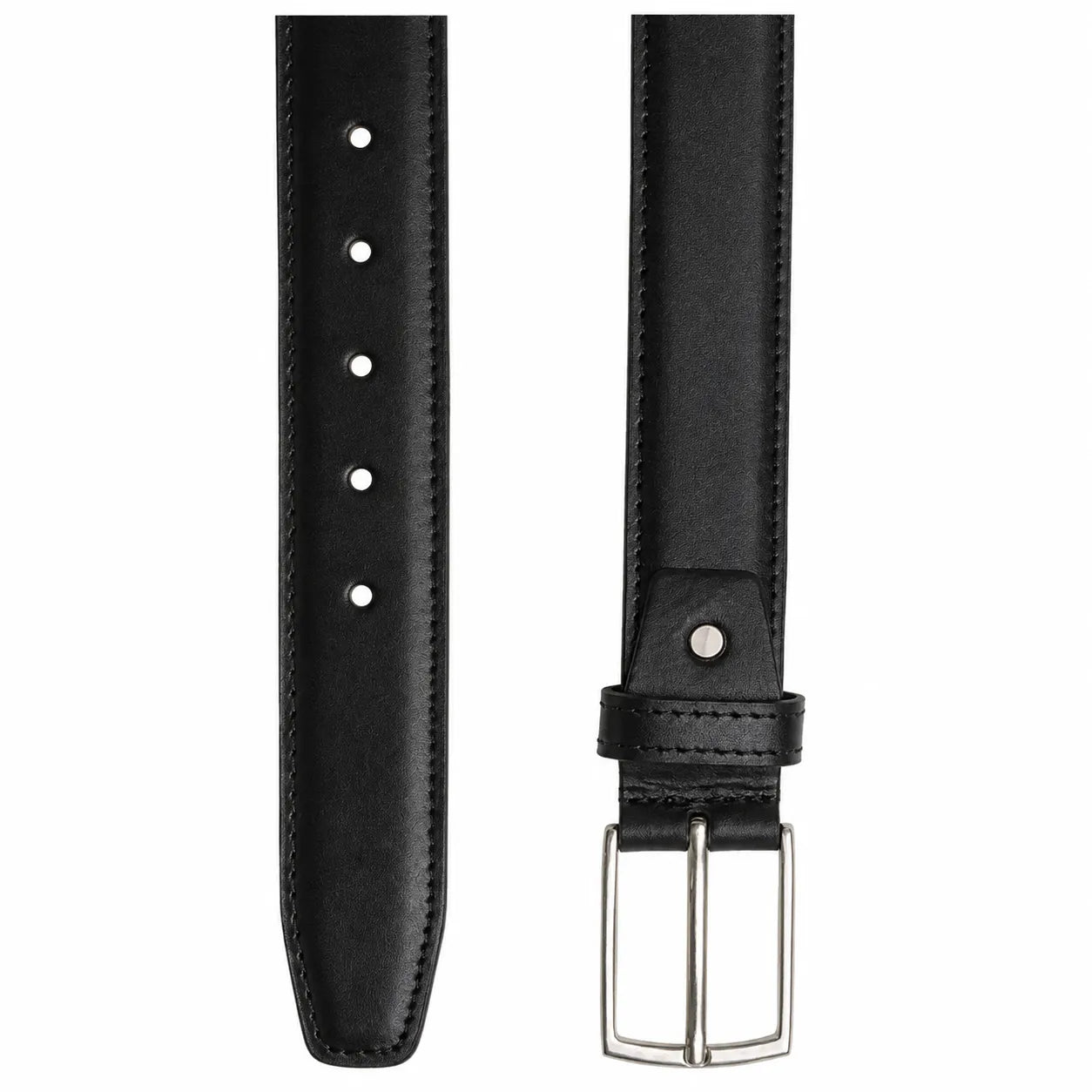 Leather Belt Men - Top Grain Leather Belt - Formal Belt Men - Business Belt in Black Leather - Oxhide GL1