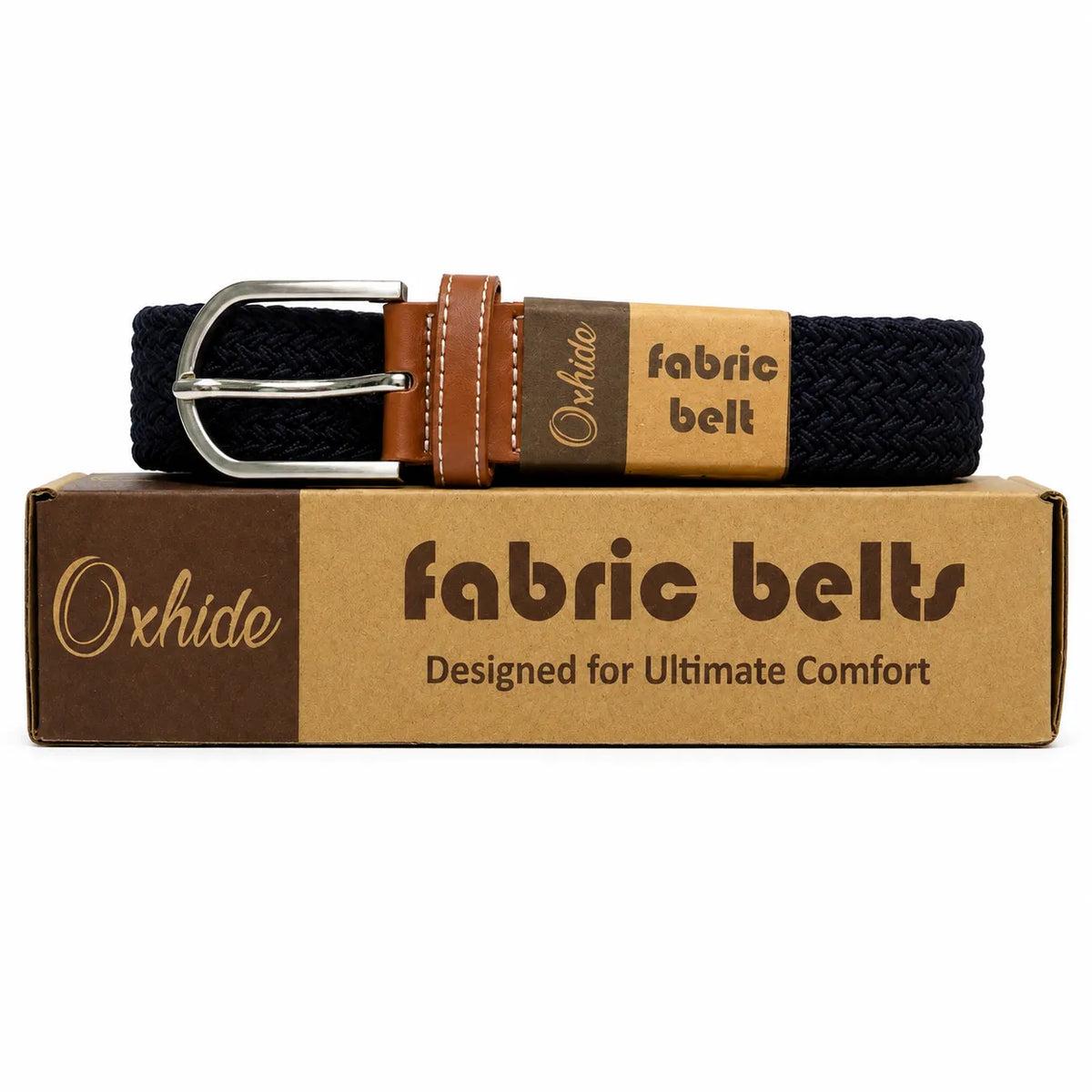 Elastic/Woven Stretchable - Blue- Oxhide BCN