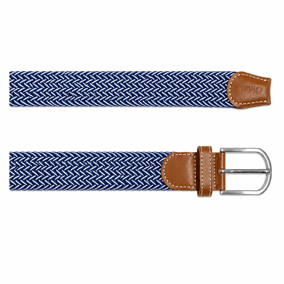 Elastic/Woven Stretchable - Blue and White- Oxhide BCN