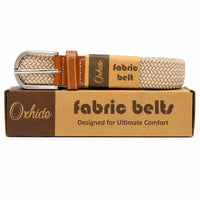 Elastic/Woven Stretchable - White- Oxhide BCN