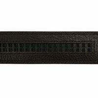 Real Leather Ratchet Belt 30mm or 3 cm- Men Leather Belt with Auto Lock Buckle - TRACK BELT - Auto Lock Black Belt -ABB5C Black