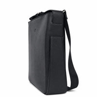 Oxhide Sling Laptop Bag Unisex - J0090 Black