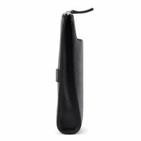 Leather Laptop sleeve - Clutch Bag- Laptop case with Handle- Laptop Case Leather- Oxhide SDB7/SDB8 BLACK