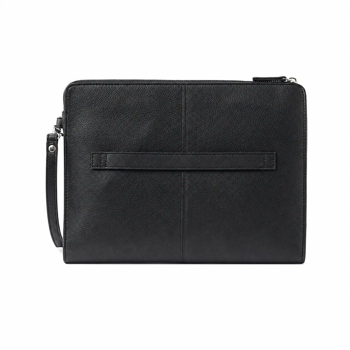 Leather Laptop sleeve - Clutch Bag- Laptop case with Handle- Laptop Case Leather- Oxhide SDB7/SDB8 BLACK