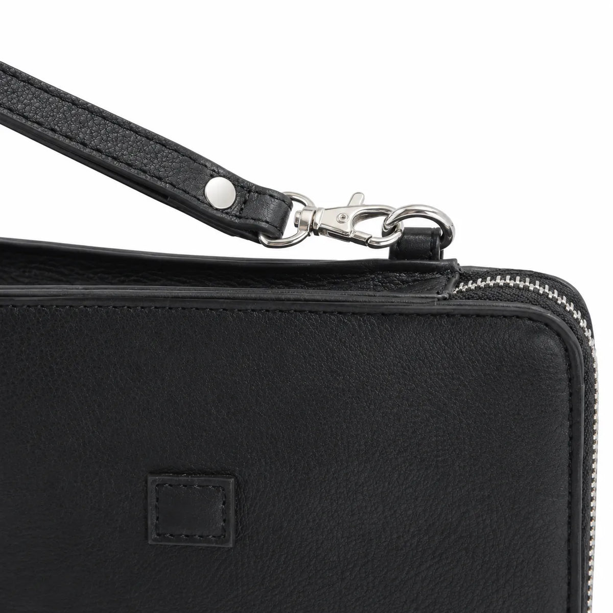 Leather Laptop sleeve - Clutch Bag- Laptop case with Handle- Laptop Case Leather- Oxhide SDB7/SDB8 BLACK