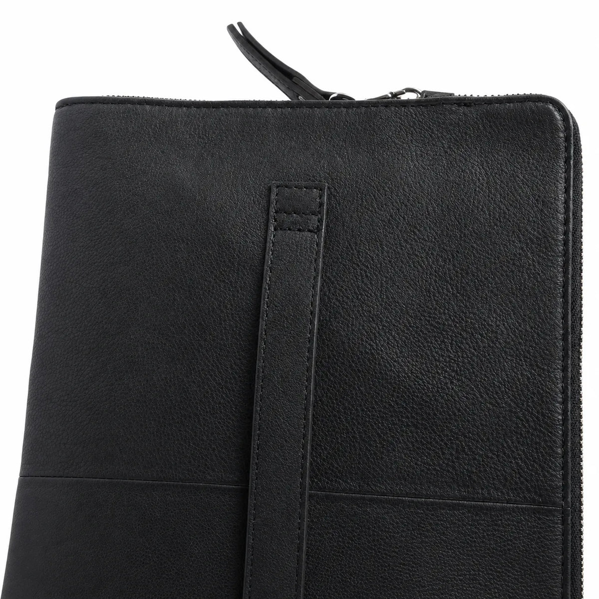 Leather Laptop sleeve - Clutch Bag- Laptop case with Handle- Laptop Case Leather- Oxhide SDB7/SDB8 BLACK