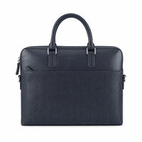 Black Mens Leather Laptop office Bag -Travel bag -Sling Bag- Executive Black Bag -Oxhide CR011