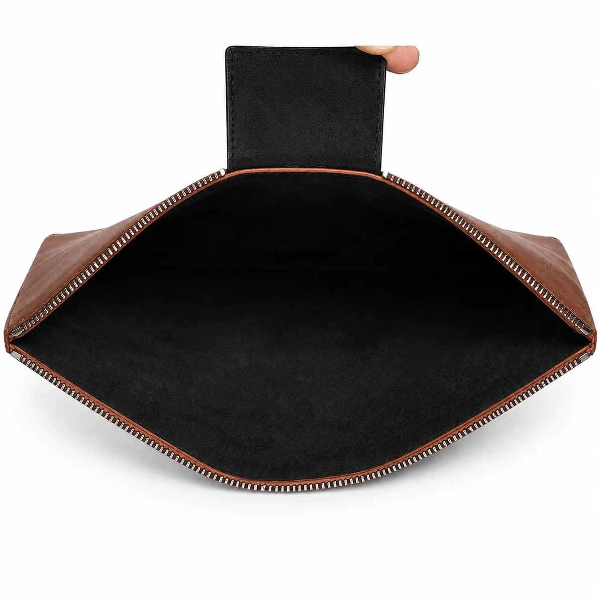 Oxhide Premium Leather Tablet Sleeve - Ipad 10.9, ipad 12.9 IPAD Mini /Macbook 13-14-15-16- Brown