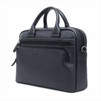 Leather Laptop Bag for Men - Full Grain Leather messenger Bag -Mens Laptop Bag Black - Oxhide SD14