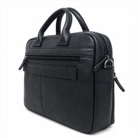 Leather Laptop Bag for Men - Full Grain Leather messenger Bag -Mens Laptop Bag Black - Oxhide SD14