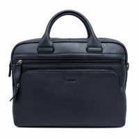 Leather Laptop Bag for Men - Full Grain Leather messenger Bag -Mens Laptop Bag Black - Oxhide SD14
