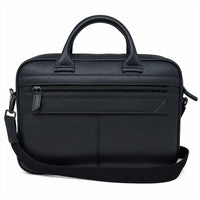 Leather Laptop Bag for Men - Full Grain Leather messenger Bag -Mens Laptop Bag Black - Oxhide SD14
