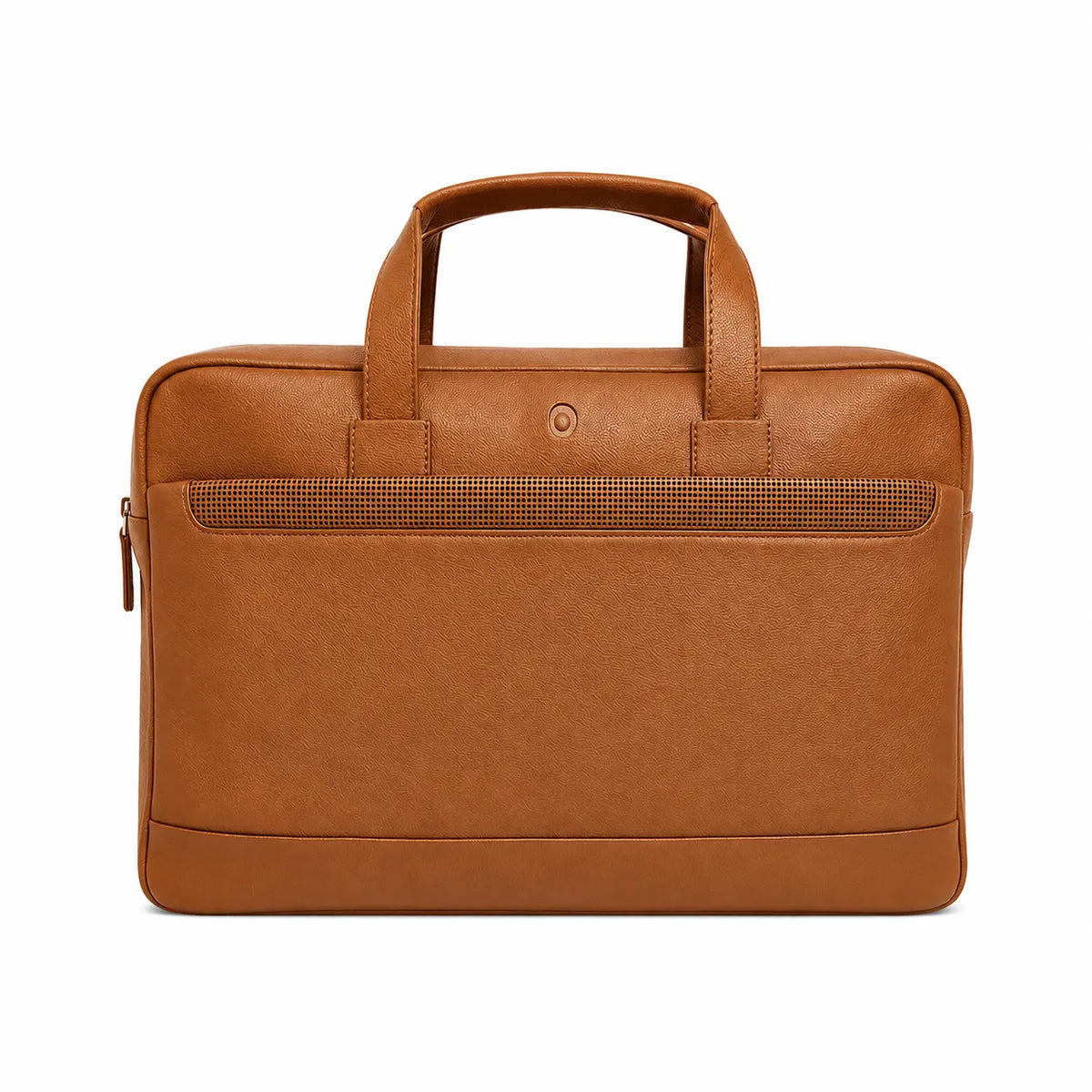 Oxhide Vintage Mens Leather Laptop office Bag -Executive Brown - J0068