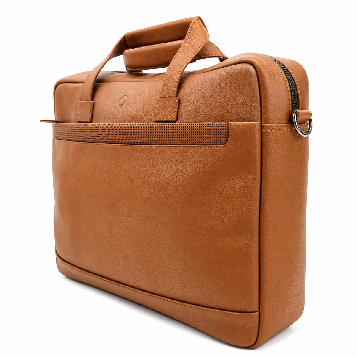 Oxhide Vintage Mens Leather Laptop office Bag -Executive Brown - J0068