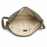 Canvas leather Laptop Bag for Men - Canvas Laptop Bag Men - Messenger Bag for Men - Men's Handbag Casual Leather - Oxhide J0042