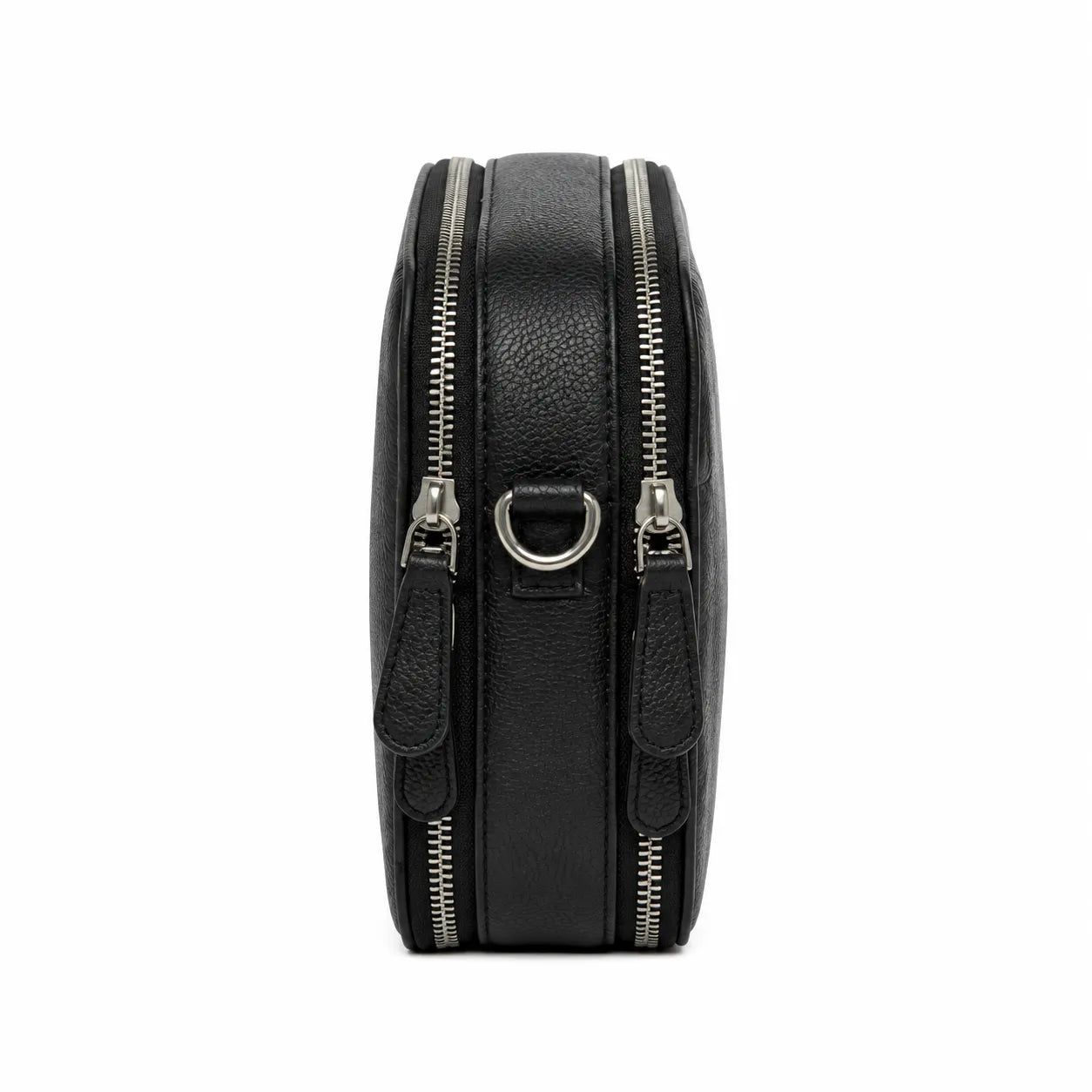 Premium Leather Messenger Bag - Full Grain Leather Sling Bag - Leather Bag for Men -J0081 BLK