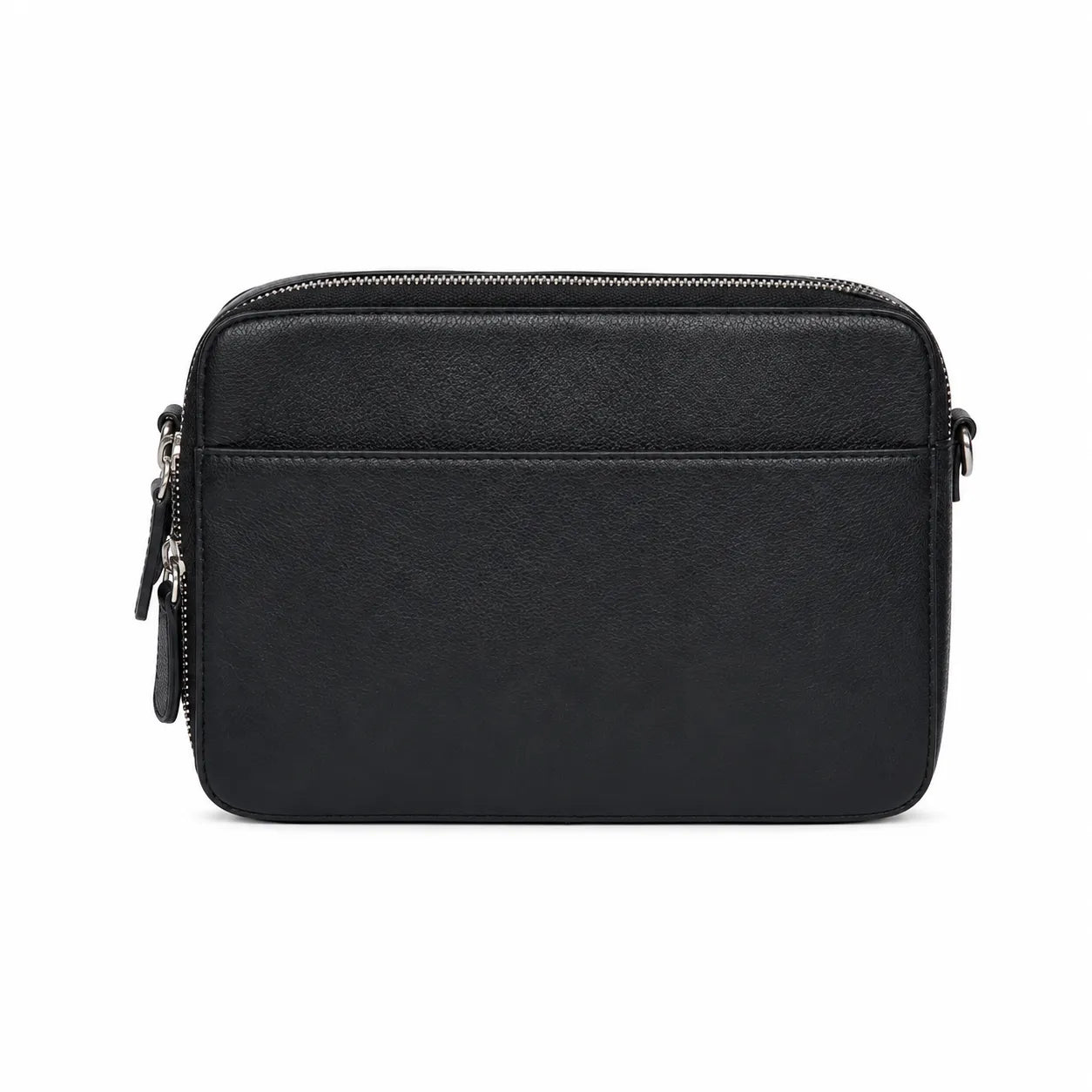 Premium Leather Messenger Bag - Full Grain Leather Sling Bag - Leather Bag for Men -J0081 BLK