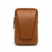 Belt Pouch - Leather Belt Pouch For Men - Small Leather Pouch -  Leather Bag - J0070 Brown