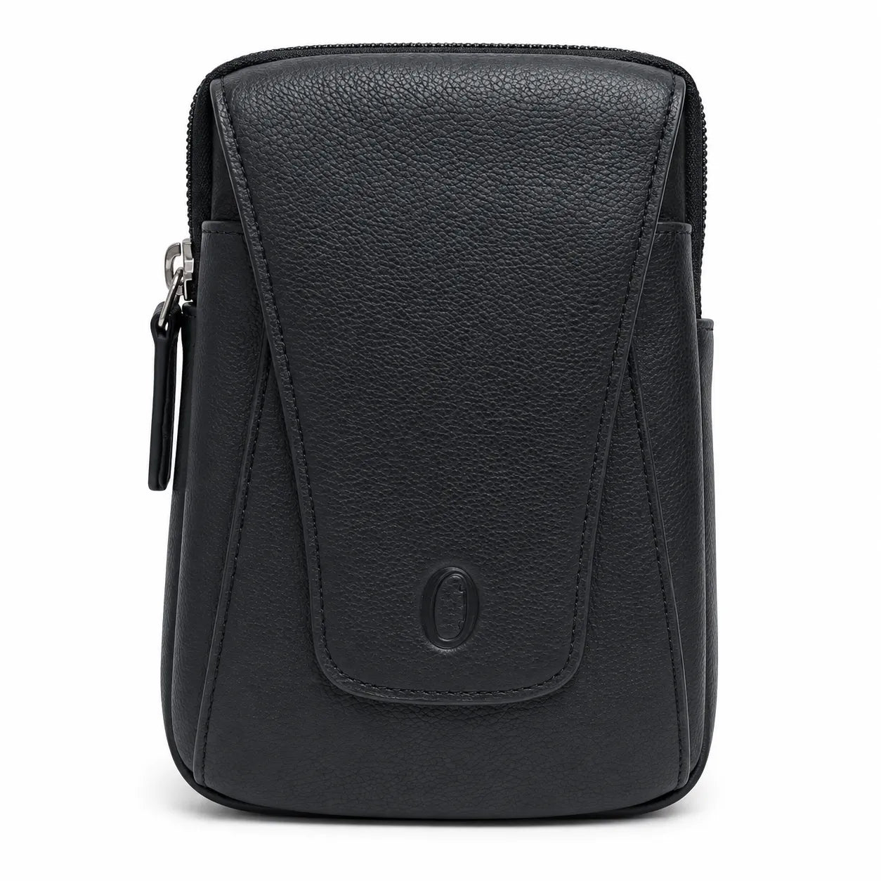 Belt Pouch - Leather Belt Pouch For Men - Small Leather Pouch -  Leather Bag - J0070 Black