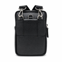 Belt Pouch - Leather Belt Pouch For Men - Small Leather Pouch -  Leather Bag - J0070 Black