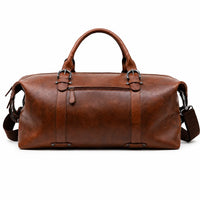 Leather Duffle Bag -Weekend Bag Men -Duffle Bag Gym -Vintage Leather Travel Bag -Flight cabin Bag -VIN LL12