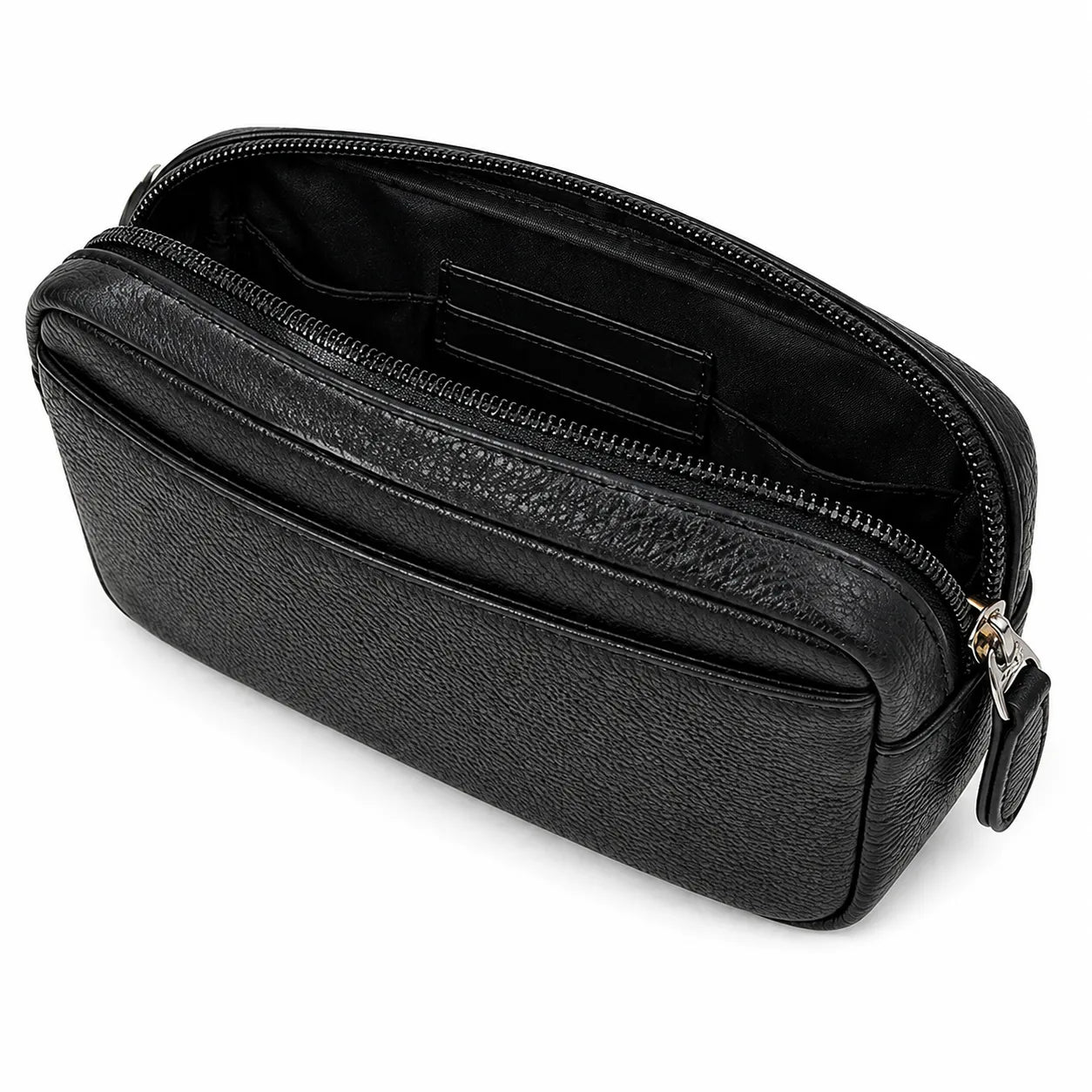 Leather clutch for Men - Leather Bag -Travel Bag-Toliet bag- Wristlet for Men - SD16